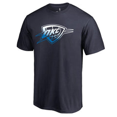 Oklahoma City Thunder Gradient Logo T-Shirt - Navy on sale