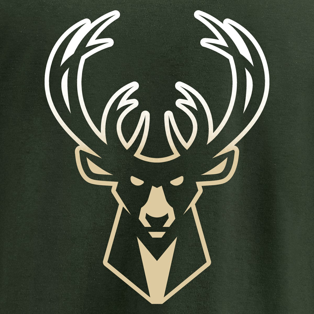 Milwaukee Bucks Gradient Logo Long Sleeve T-Shirt - Green for sale