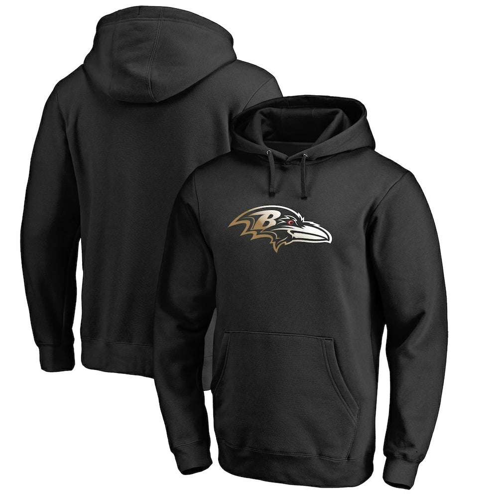 NFL Baltimore Ravens Gradient Logo Pullover Hoodie