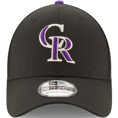 Colorado Rockies Game Team Classic 39THIRTY Flex Hat - Black | New Era