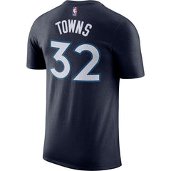 Karl-Anthony Towns Minnesota Timberwolves Name & Number Performance T-Shirt - Blue | Nike on sale