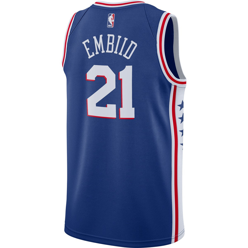 Joel Embiid Philadelphia 76ers Swingman Jersey Royal - Icon Edition | Nike shop