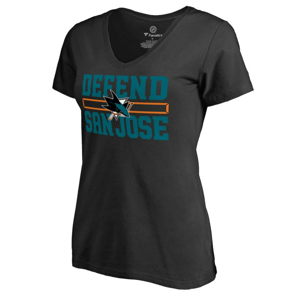San Jose Sharks Women's Hometown Collection Defend T-Shirt