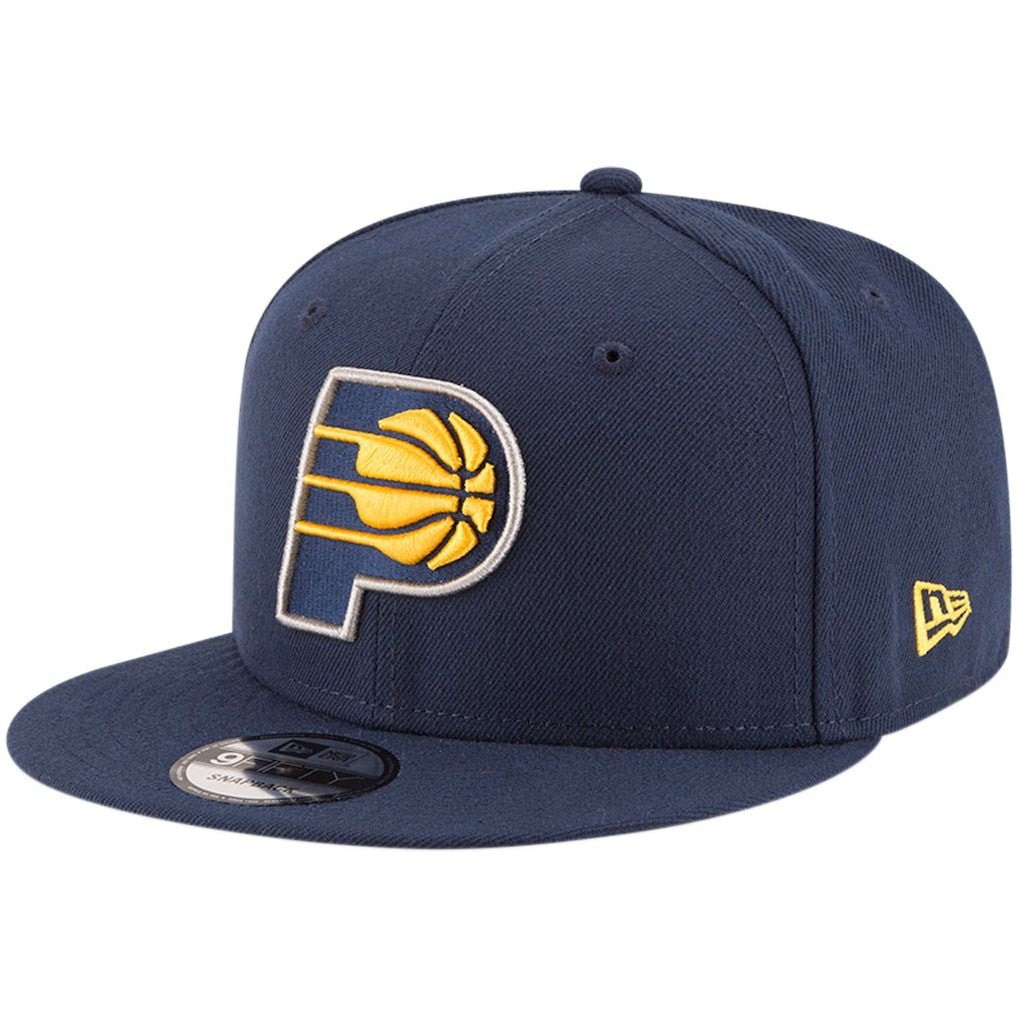 Indiana Pacers Team Color 9FIFTY Snapback Hat - Navy | New Era shop