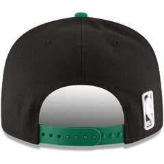 Boston Celtics 2-Tone 9FIFTY Adjustable Snapback Hat - Black/Kelly Green | New Era on sale