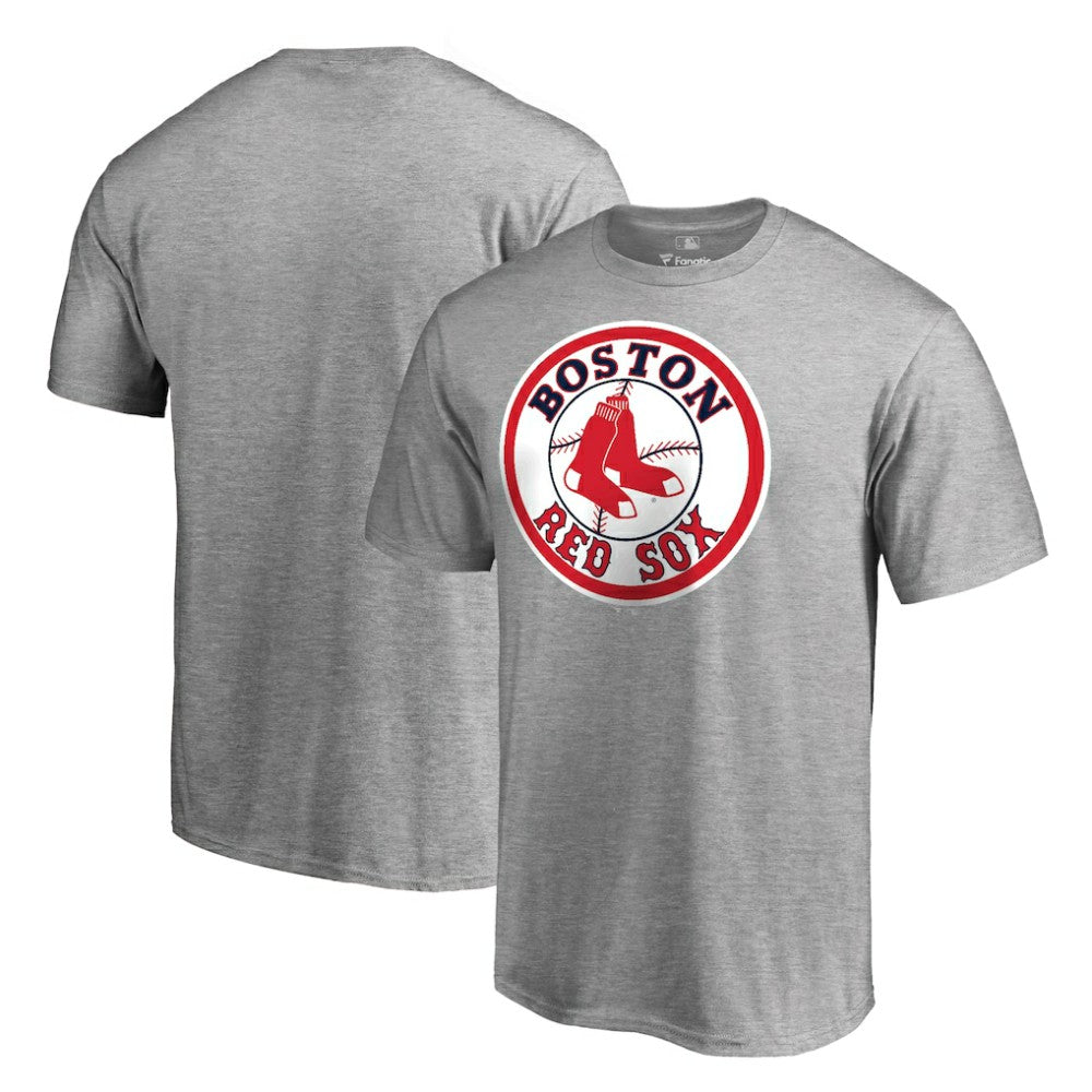 Boston Red Sox Cooperstown Collection Forbes T-Shirt - Ash