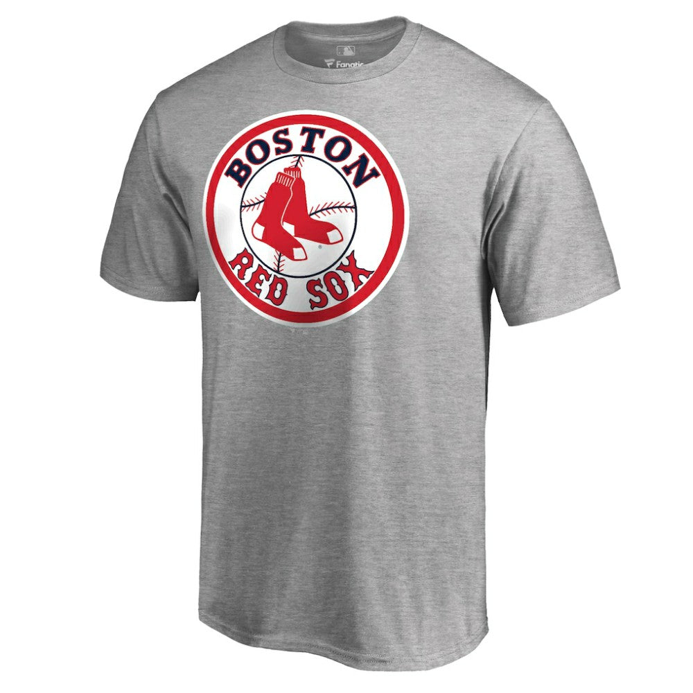 Boston Red Sox Cooperstown Collection Forbes T-Shirt - Ash