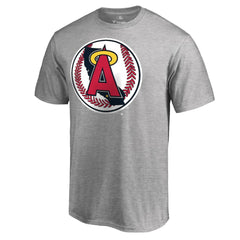 Los Angeles Angels Cooperstown Collection Forbes T-Shirt - Ash
