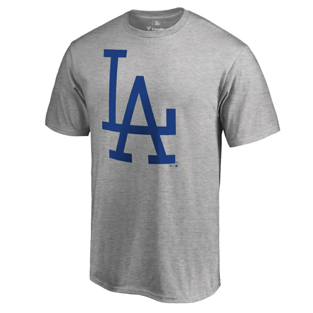 Los Angeles Dodgers Cooperstown Collection Forbes T-Shirt - Ash