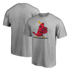 St. Louis Cardinals Cooperstown Collection Forbes T-Shirt - Ash