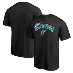 Miami Marlins Cooperstown Collection Wahconah T-Shirt - Black