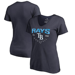 Tampa Bay Rays Women's Live For It T-Shirt - Navy