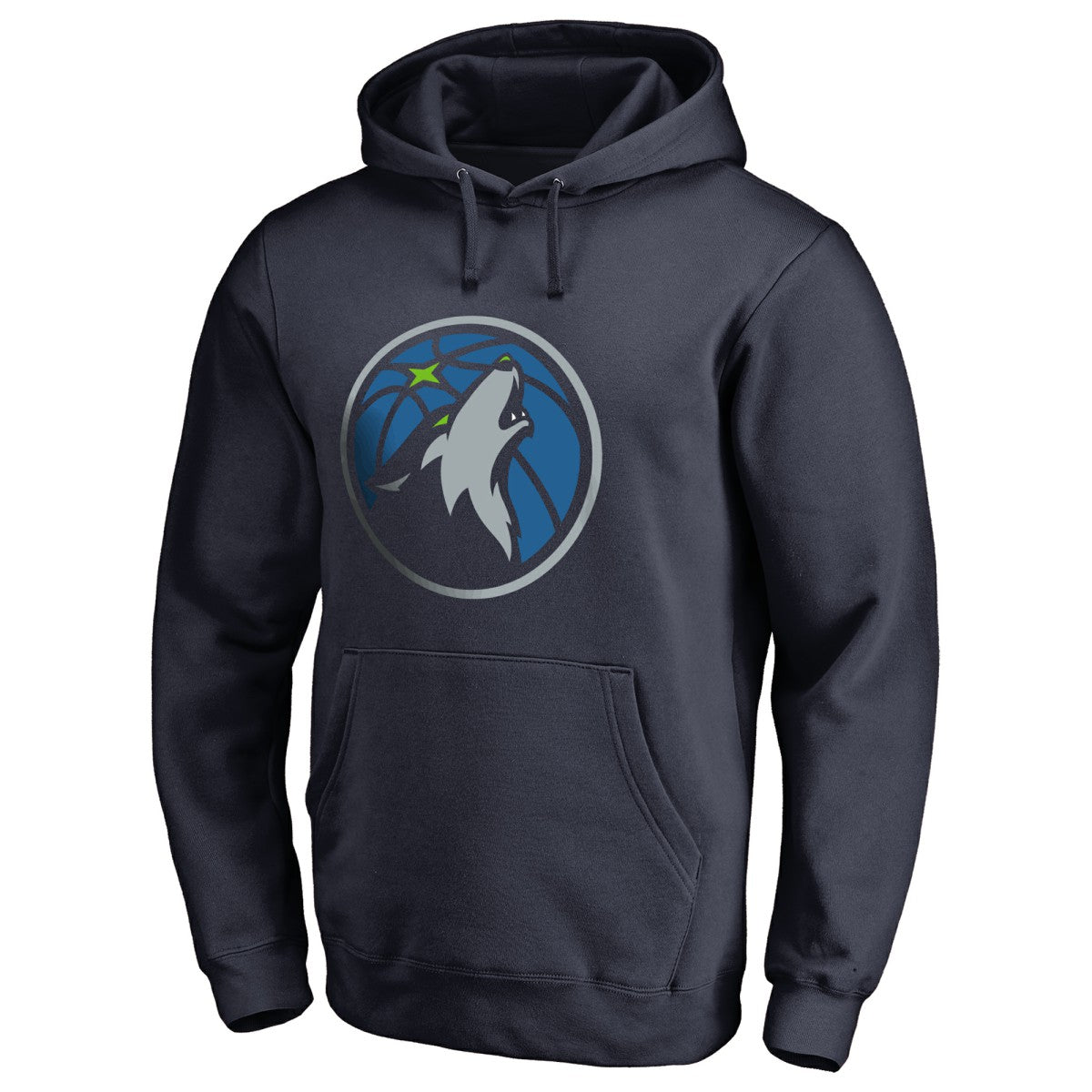 Minnesota Timberwolves Primary Logo Pullover Hoodie - Navy cheap