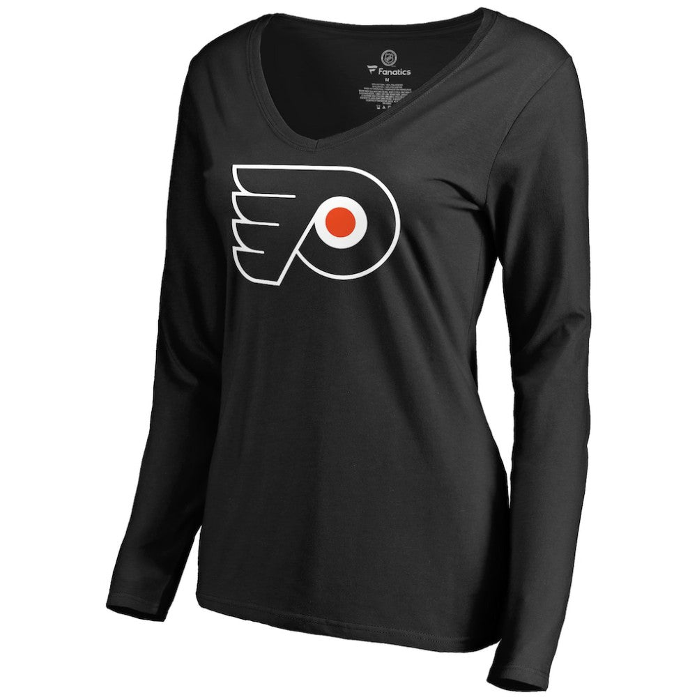 Philadelphia Flyers Women's Primary Logo Long Sleeve T-Shirt