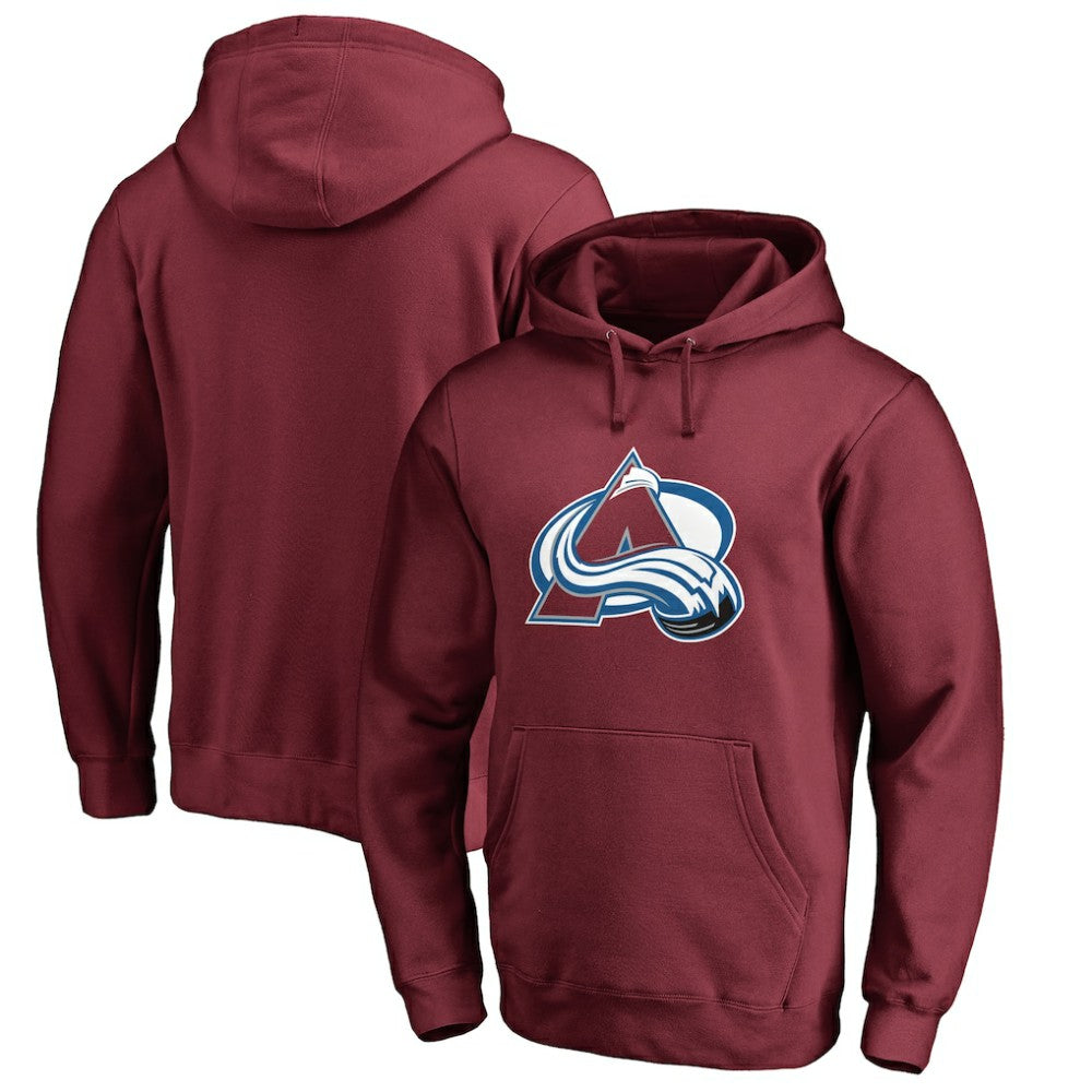 Colorado Avalanche Primary Logo Pullover Hoodie II
