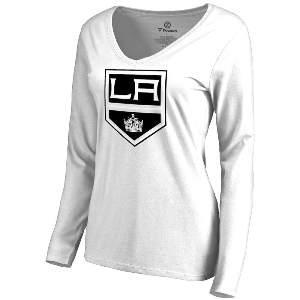 Los Angeles Kings Women's Primary Team Logo Long Sleeve T-Shirt