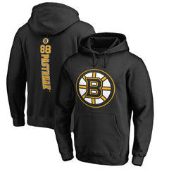 David Pastrnak Boston Bruins Backer Pullover Hoodie