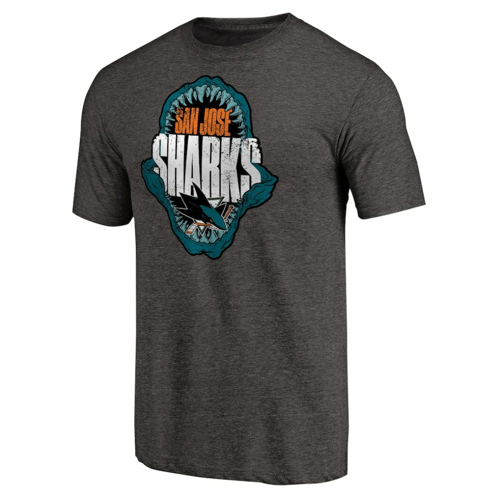 San Jose Sharks Hometown Collection Chomp Tri-Blend T-Shirt