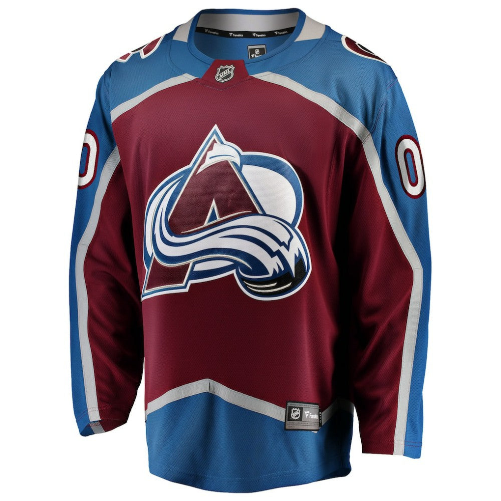 Colorado Avalanche Fanatics Home Breakaway Custom Jersey