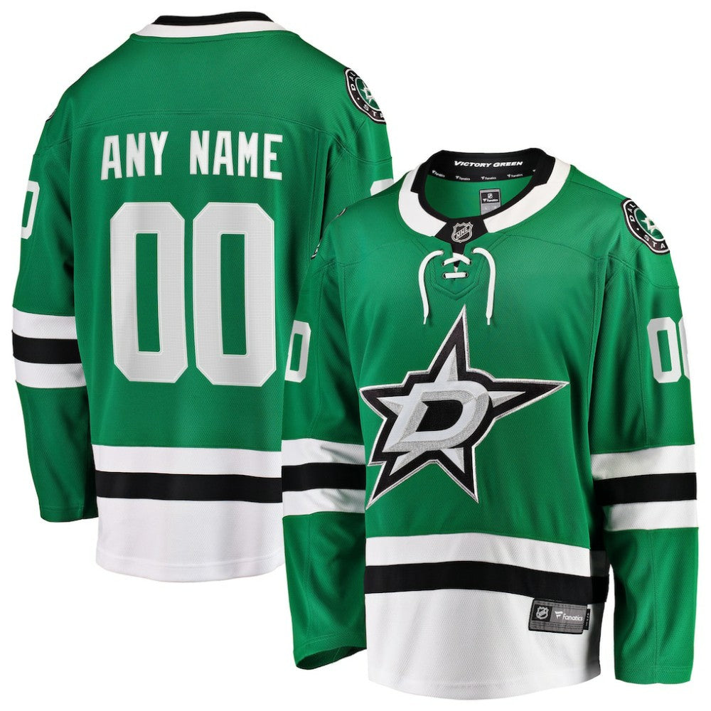 Dallas Stars Fanatics Home Breakaway Custom Jersey