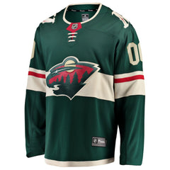 Minnesota Wild Fanatics Home Breakaway Custom Jersey