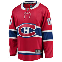 Montreal Canadiens Fanatics Home Breakaway Custom Jersey