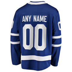 Toronto Maple Leafs Fanatics Home Breakaway Custom Jersey