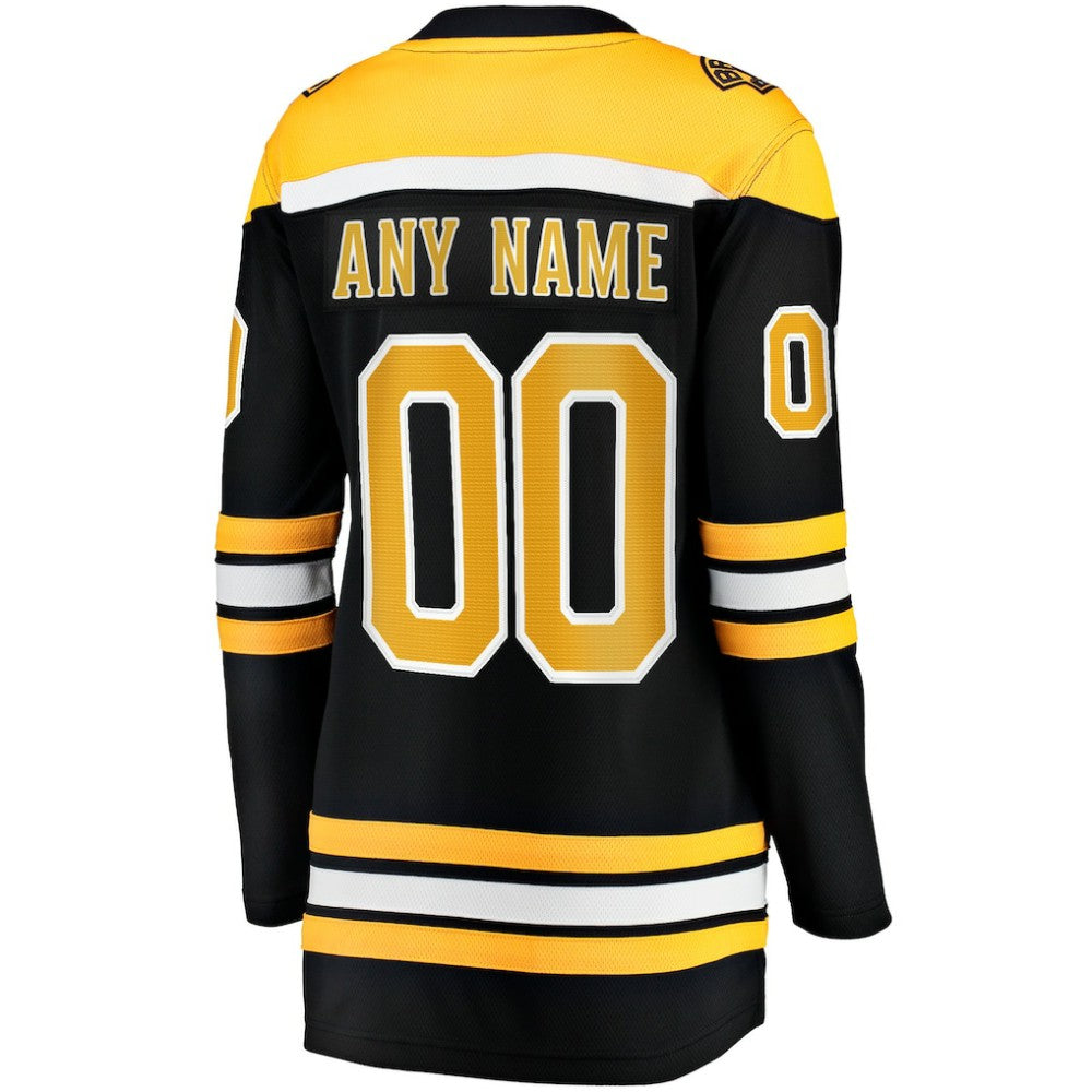 Boston Bruins Fanatics Women's Home Breakaway Custom Jersey