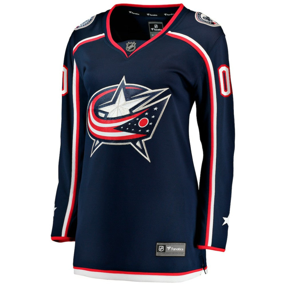 Columbus Blue Jackets Fanatics Women's Home Breakaway Custom Jersey