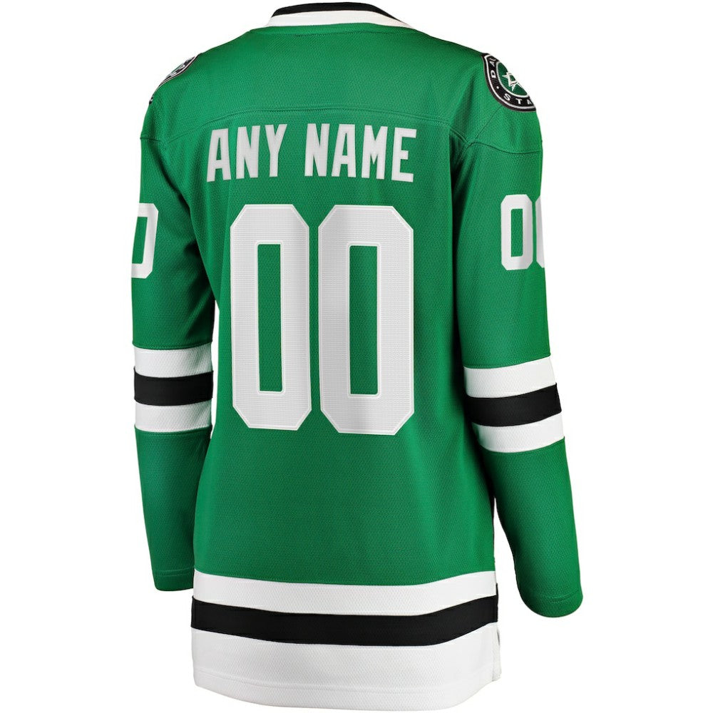 Dallas Stars Fanatics Women's Home Breakaway Custom Jersey