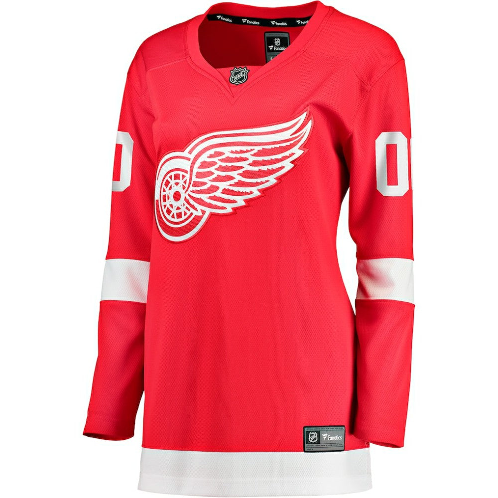Detroit Red Wings Fanatics Women's Home Breakaway Custom Jersey
