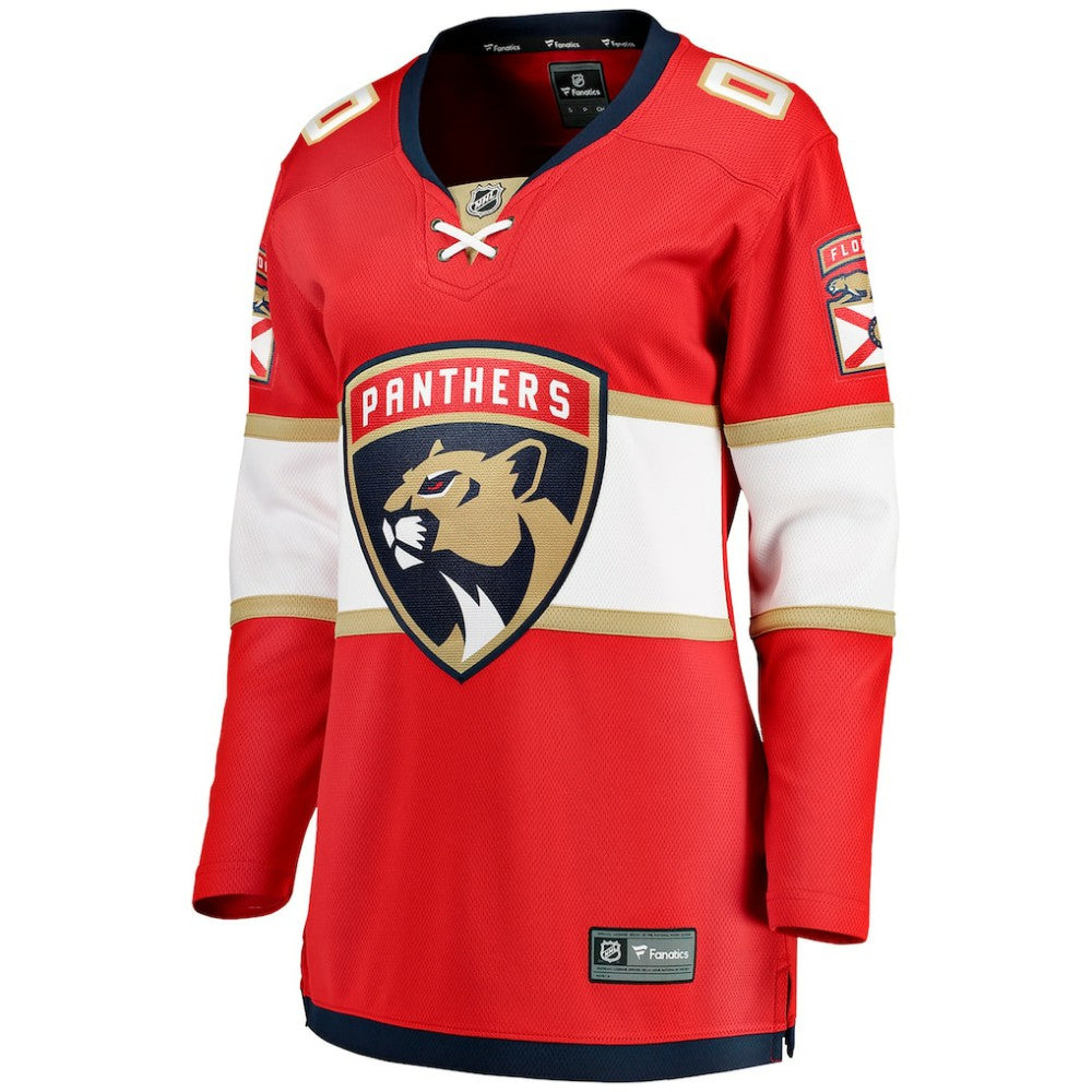 Florida Panthers Fanatics Women's Home Breakaway Custom Jersey