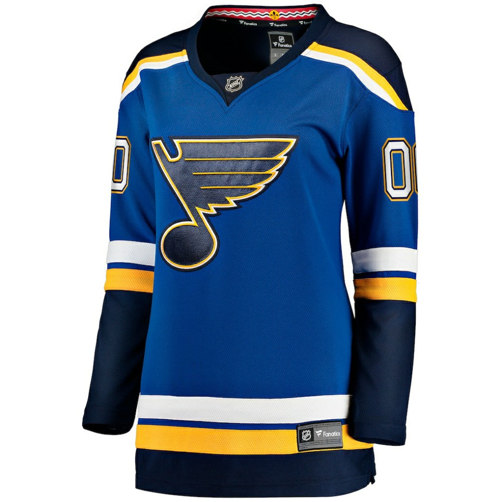 St. Louis Blues Fanatics Women's Home Breakaway Custom Jersey
