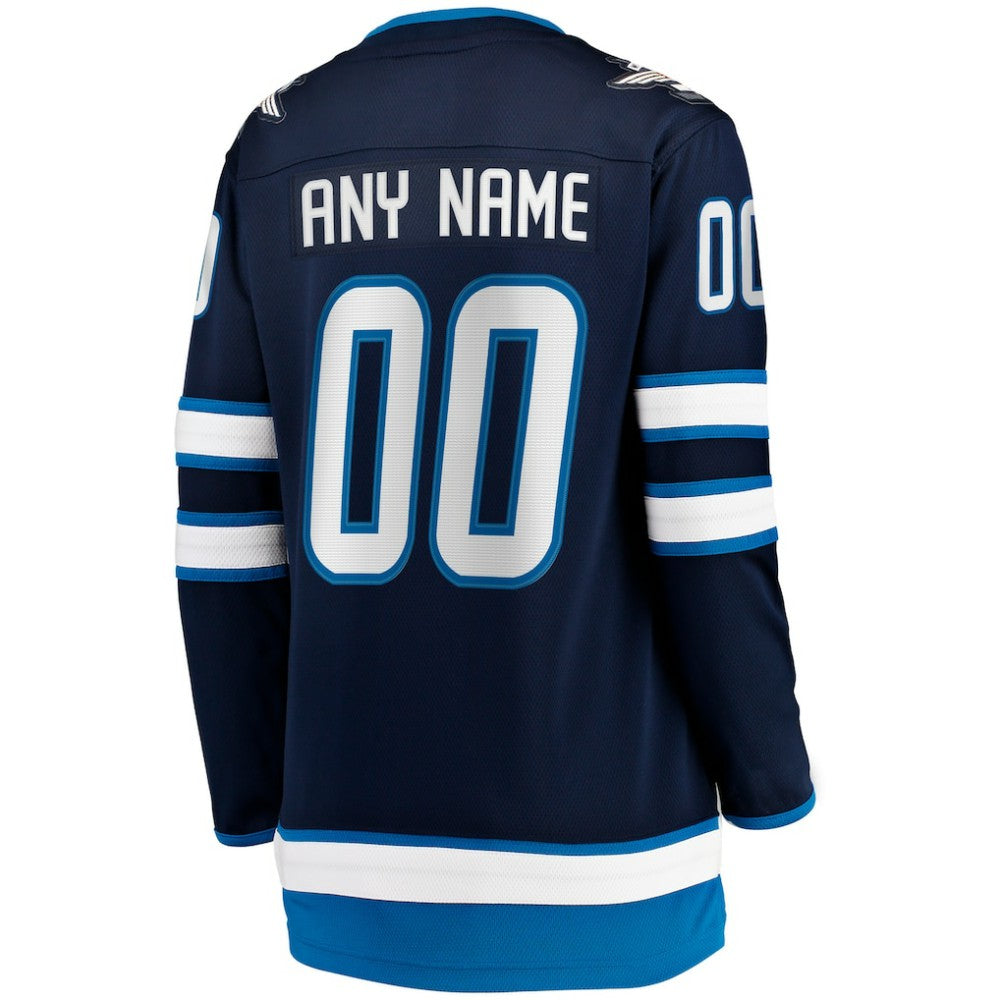 Winnipeg Jets Fanatics Women's Home Breakaway Custom Jersey