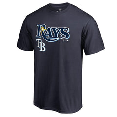 Tampa Bay Rays Team Lockup T-Shirt - Navy