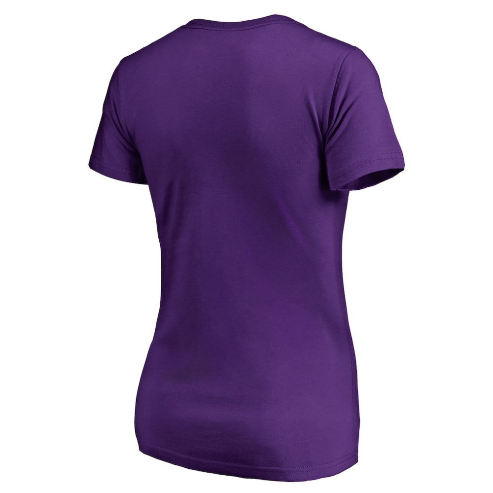 Colorado Rockies Women's Team Lockup T-Shirt - Purple