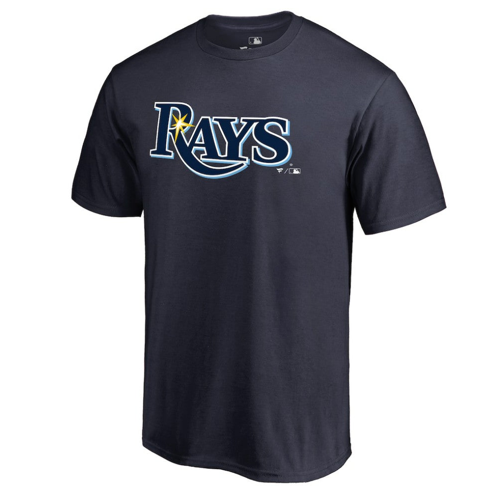 Tampa Bay Rays Team Wordmark T-Shirt - Navy