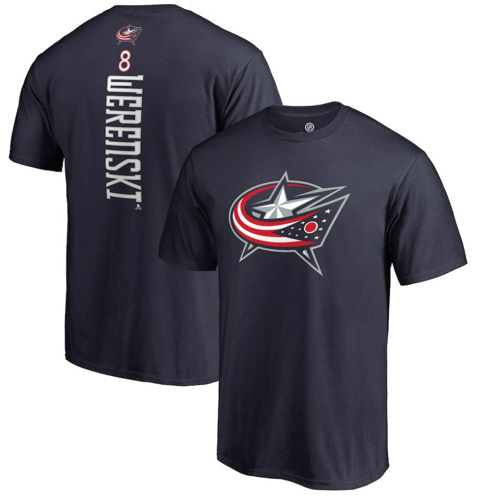 Zach Werenski Columbus Blue Jackets Backer T-Shirt