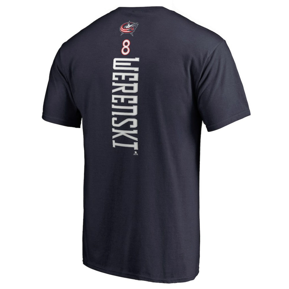 Zach Werenski Columbus Blue Jackets Backer T-Shirt