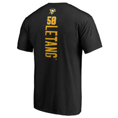 Kris Letang Pittsburgh Penguins Backer T-Shirt