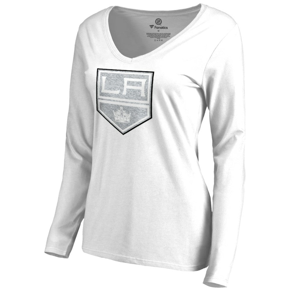 Los Angeles Kings Women's White Out Long Sleeve T-Shirt
