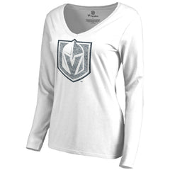 Vegas Golden Knights Women's White Out Long Sleeve T-Shirt