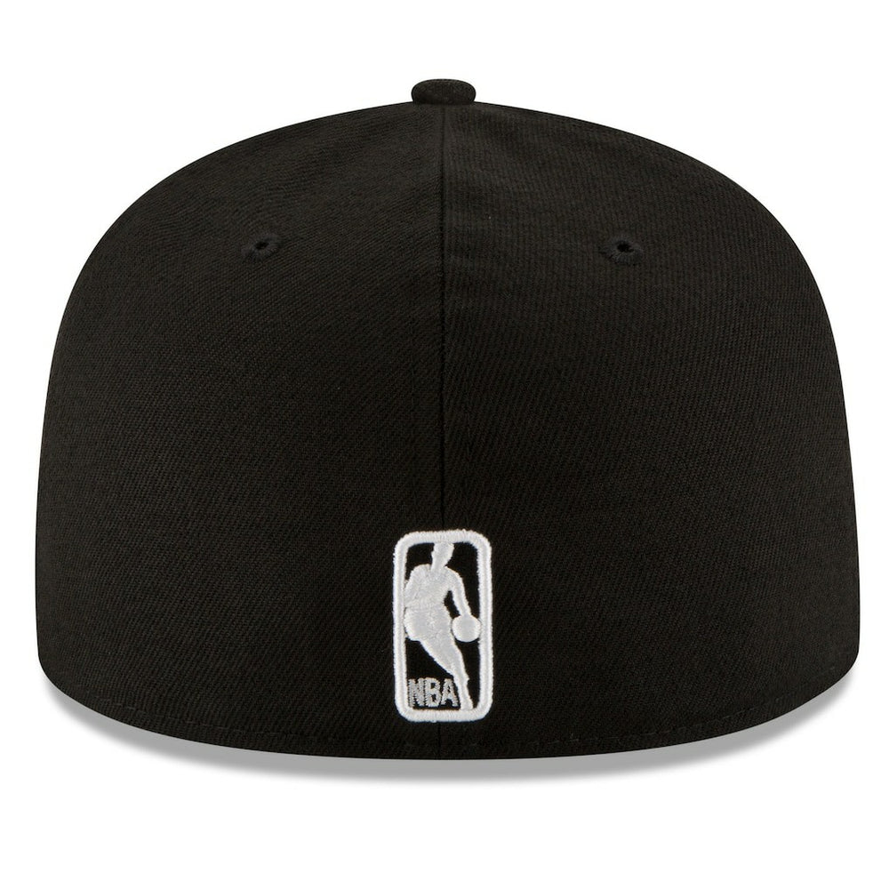 Boston Celtics Black & White Logo 59FIFTY Fitted Hat - Black | New Era sale