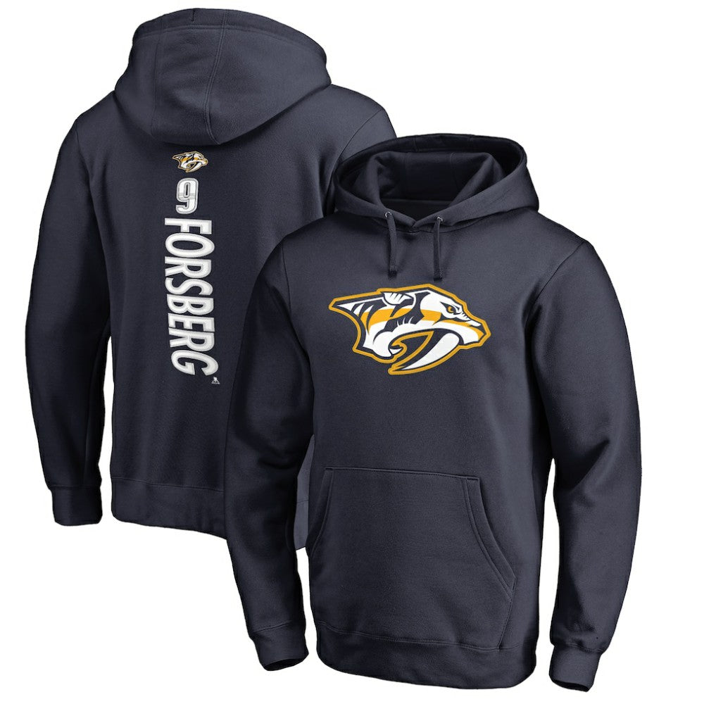 Filip Forsberg Nashville Predators Backer Pullover Hoodie