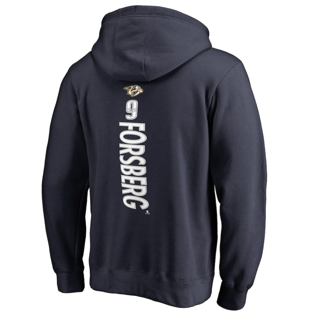 Filip Forsberg Nashville Predators Backer Pullover Hoodie