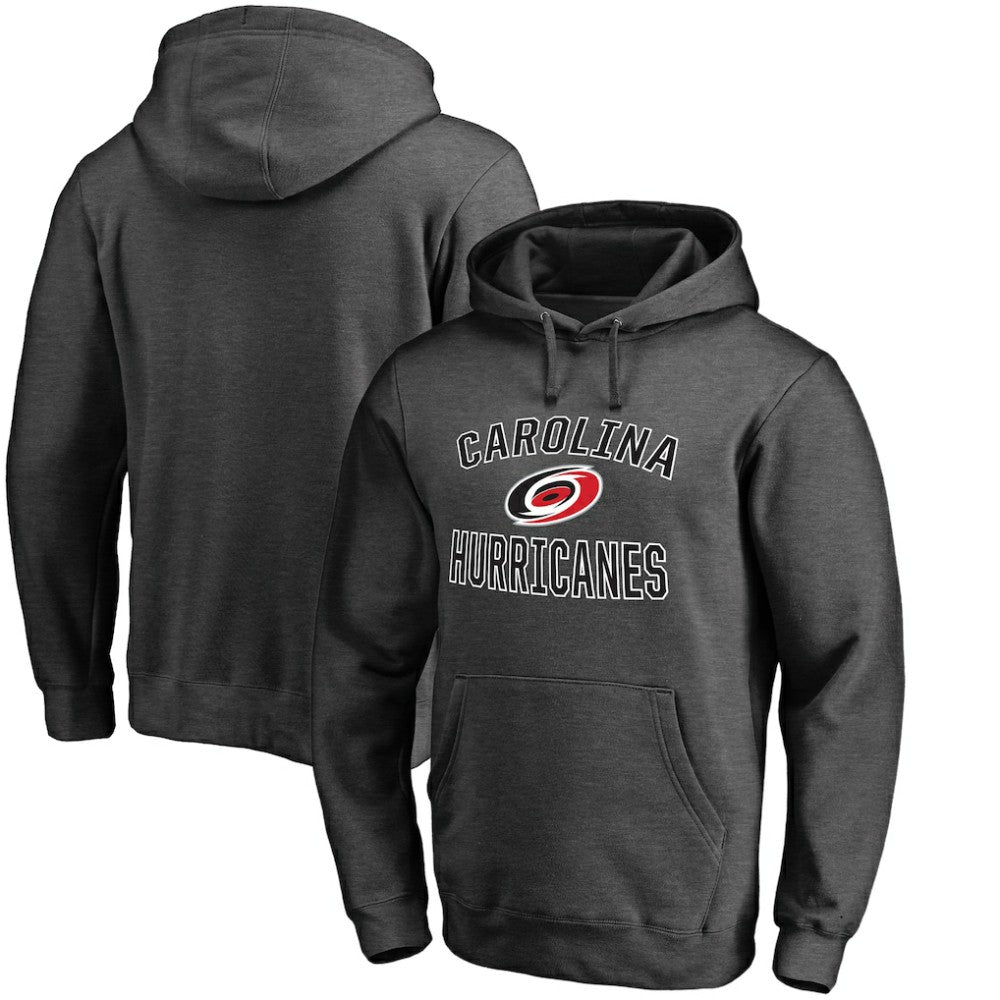 Carolina Hurricanes Victory Arch Team Fitted Pullover Hoodie