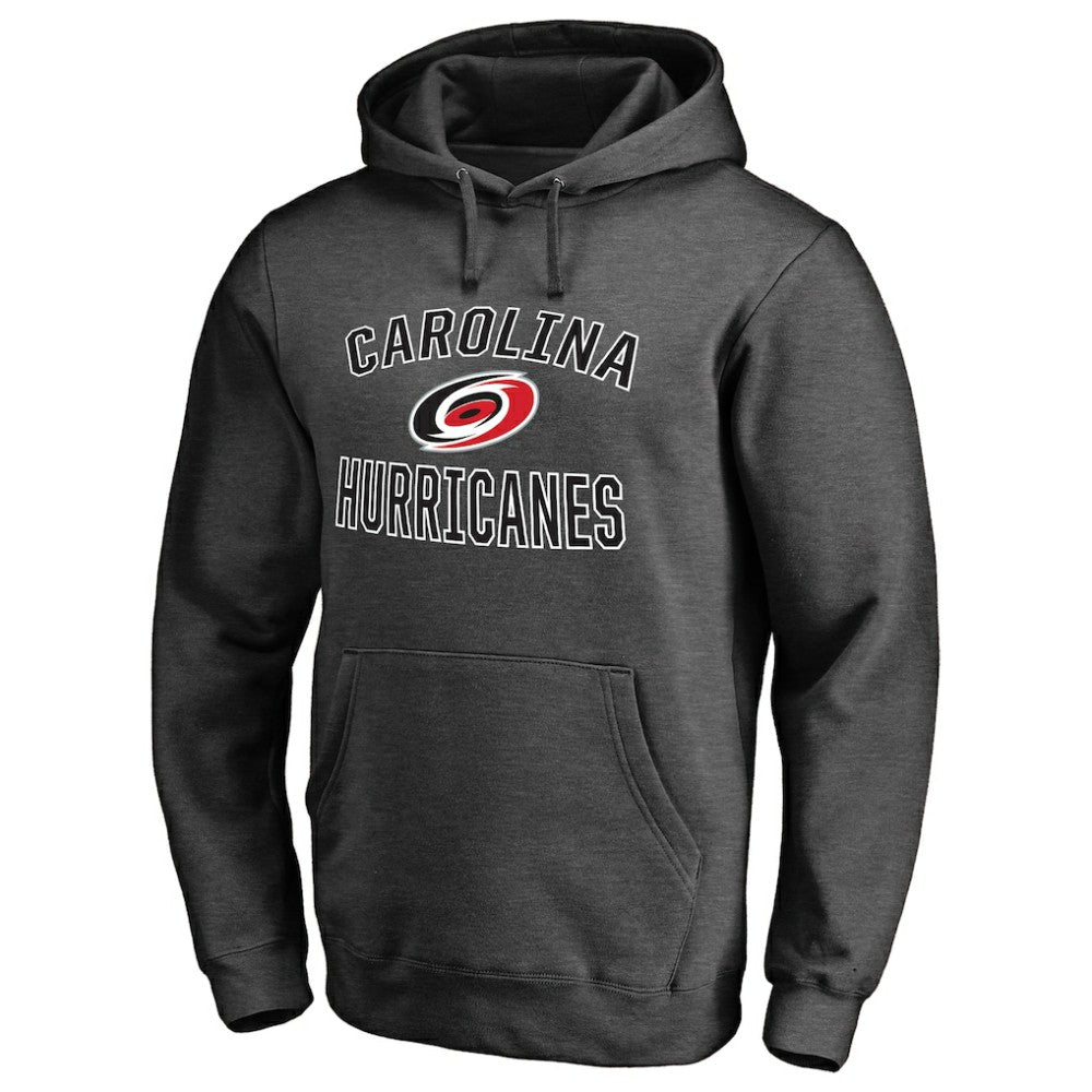 Carolina Hurricanes Victory Arch Team Fitted Pullover Hoodie