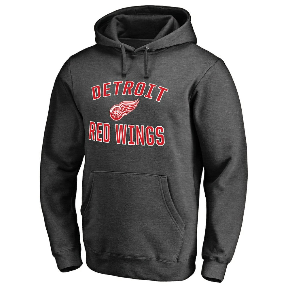 Detroit Red Wings Victory Arch Team Fitted Pullover Hoodie