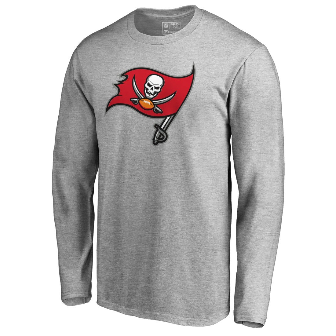 NFL Tampa Bay Buccaneers Primary Logo Long-Sleeve T-Shirt