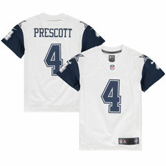 NFL Dallas Cowboys Dak Prescott  Youth Color Rush Game Jersey
